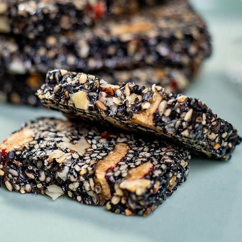 黑芝麻核桃糕红枣枸杞软糕孕妇儿童健康营养手工切糕芝麻红枣软糕,淘宝优惠券,粉丝福利购,淘宝优惠卷