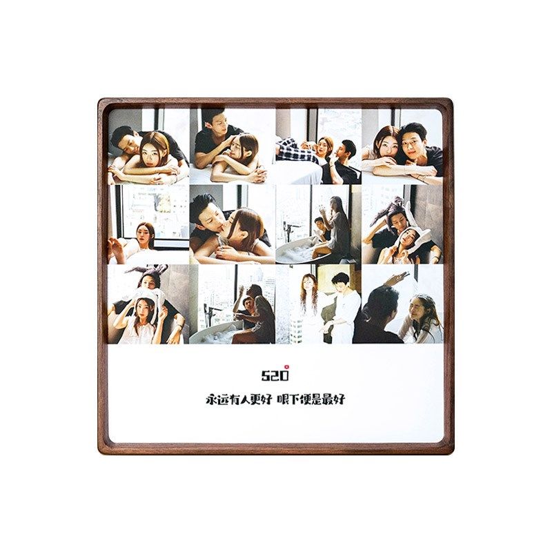 实木相框摆台高级感定制洗照片来图打印宝宝周岁情侣周年纪念装裱,淘宝优惠券,粉丝福利购,淘宝优惠卷