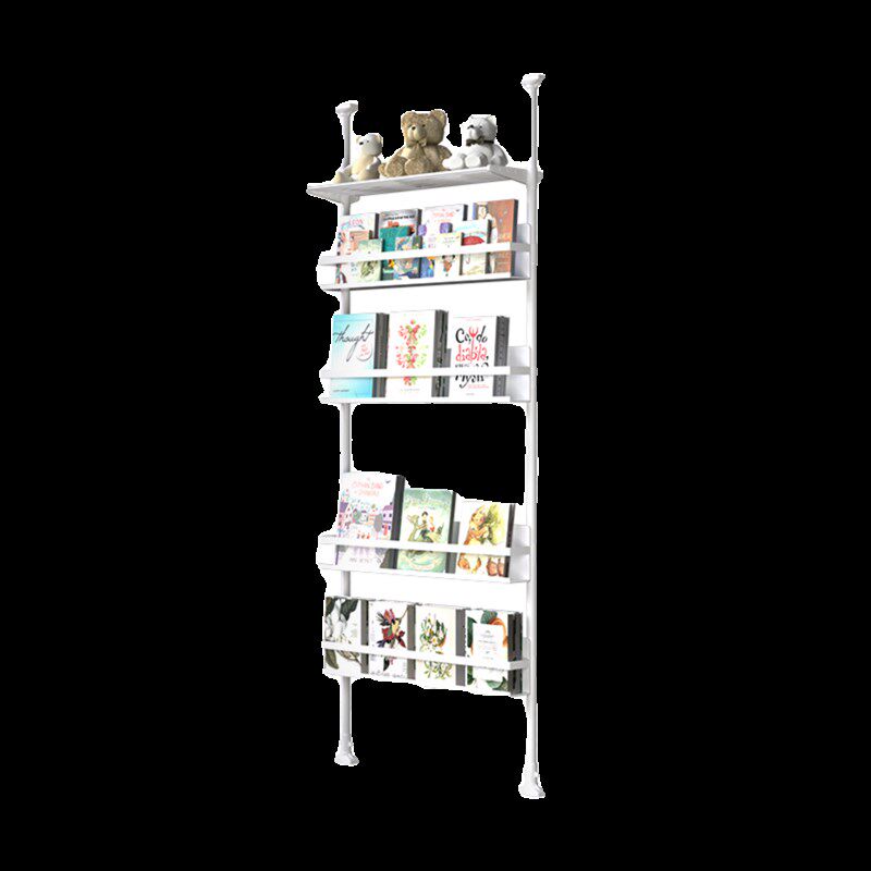 飘窗收纳神器置物架书架顶天免打孔卧室书柜阳台立地夹缝窗台储物,淘宝优惠券,粉丝福利购,淘宝优惠卷