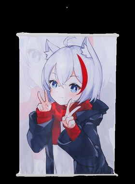挂画定制来图定做卷轴装饰动漫毕设漫展会海报照片二次元DIY壁画