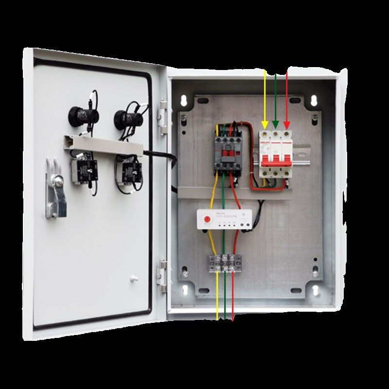 电机通风机水泵缺相过载卡机综合保护控制箱直接启动一键启动停止,淘宝优惠券,粉丝福利购,淘宝优惠卷