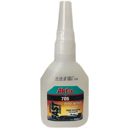 AKFIX705进口10秒快干强力透明胶粘木陶瓷金属玻璃塑料多功能ab胶 - 图3