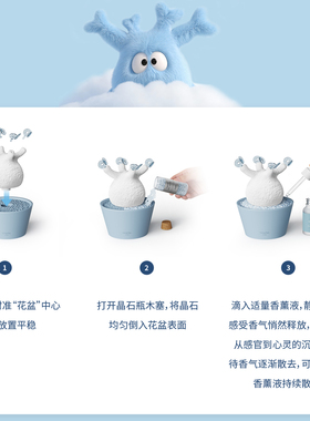 Ompha慢吞吞发发财香薰摆件礼盒