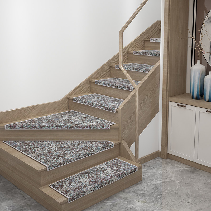 复式楼梯垫轻奢风家用台阶楼梯地毯阶梯式免胶自粘防滑楼梯踏步垫,淘宝优惠券,粉丝福利购,淘宝优惠卷