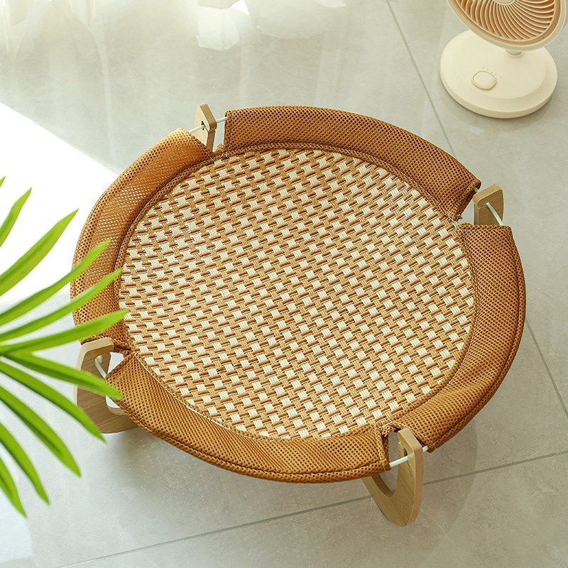 猫窝吊床四季通用夏季藤编凉席猫咪睡觉窝宠物凉窝狗狗沙发猫咪床,淘宝优惠券,粉丝福利购,淘宝优惠卷