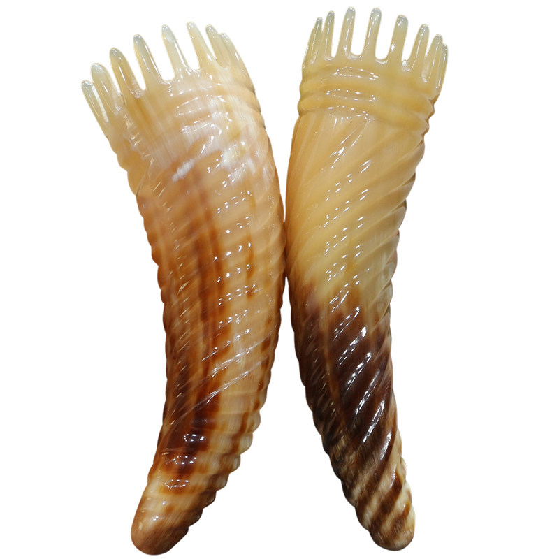 天然牦牛角洗头梳子按摩点穴位梳梳头部按摩梳沐浴洗发梳疏通经络,淘宝优惠券,粉丝福利购,淘宝优惠卷