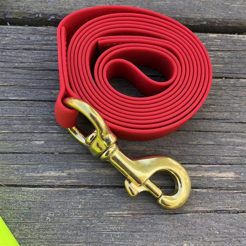 硅胶织带遛狗绳宠物牵引带小中大型犬狗链柯基柴犬边牧专用牵狗链,淘宝优惠券,粉丝福利购,淘宝优惠卷