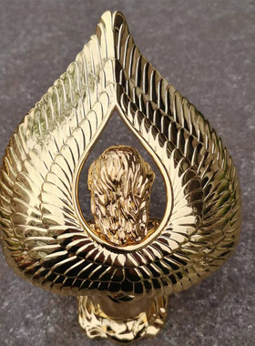 金属天使摆件客厅办公室桌面摆放装饰高档礼品以色列纪念品基路伯