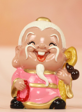 红娘月下老人月老星君小神像摆件送男女朋友同事闺蜜创意可爱礼物