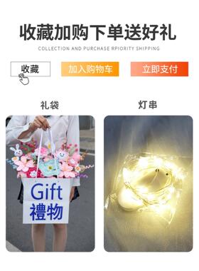 手工编织向日葵郁金香毛线花束抱抱福桶摆件中式乔迁新居礼物成品