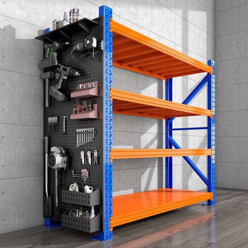 Tool rack tool storage rack hole plate shelf tool placement rack heavy steel frame multi-layer storage rack tool cabinet