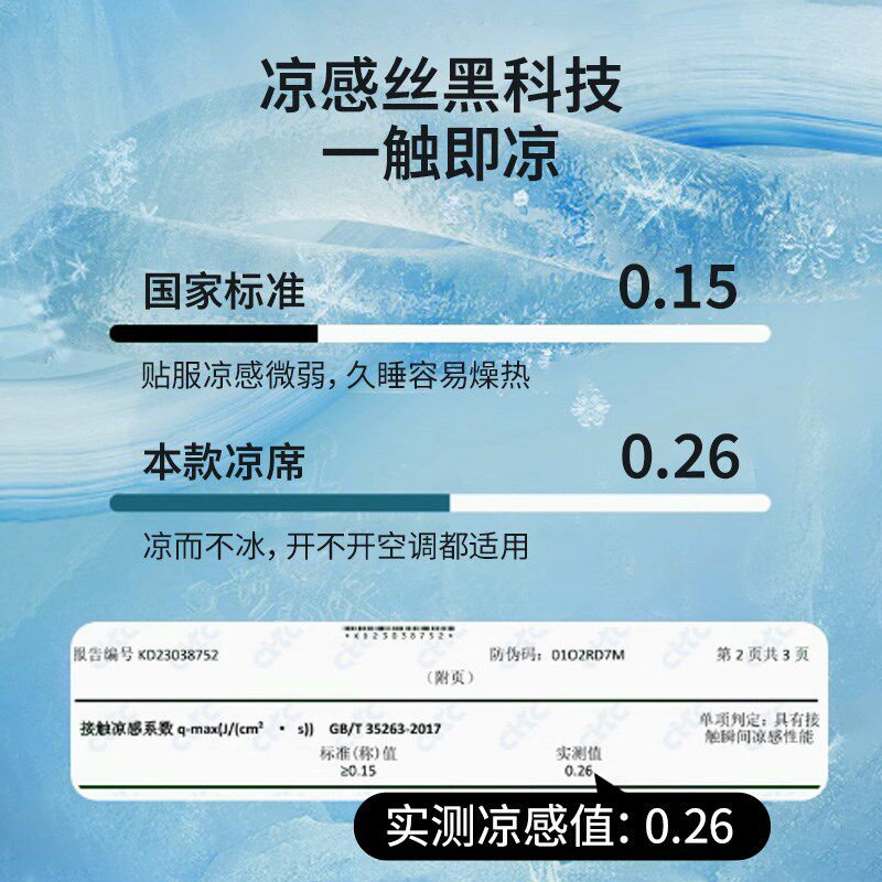 2025新款凉豆豆冰丝凉席三件套可机洗床笠款单人空调席a类母婴级,淘宝优惠券,粉丝福利购,淘宝优惠卷