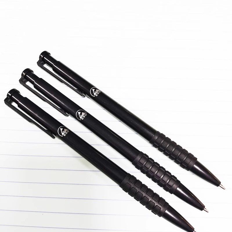 防静电圆珠笔洁净室无尘车间专用0.7mm黑色蓝色静电记录笔10支装,淘宝优惠券,粉丝福利购,淘宝优惠卷