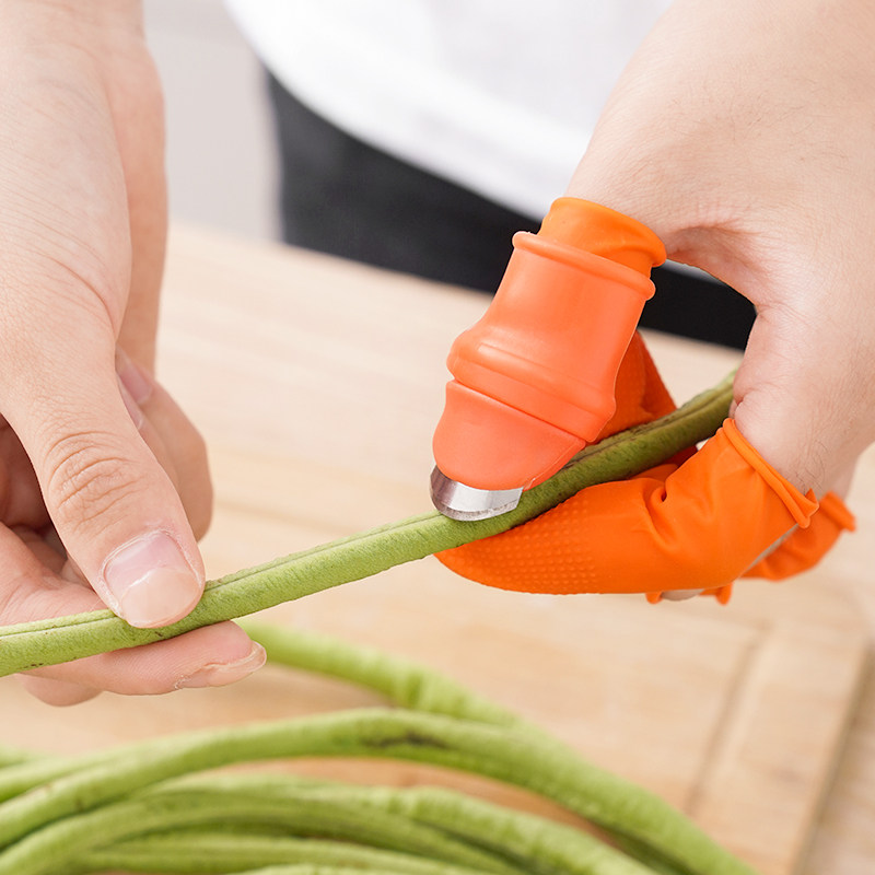 摘菜拇指刀摘花椒神器摘豆角铁指甲掐菜采摘神器农用摘草莓手指套,淘宝优惠券,粉丝福利购,淘宝优惠卷