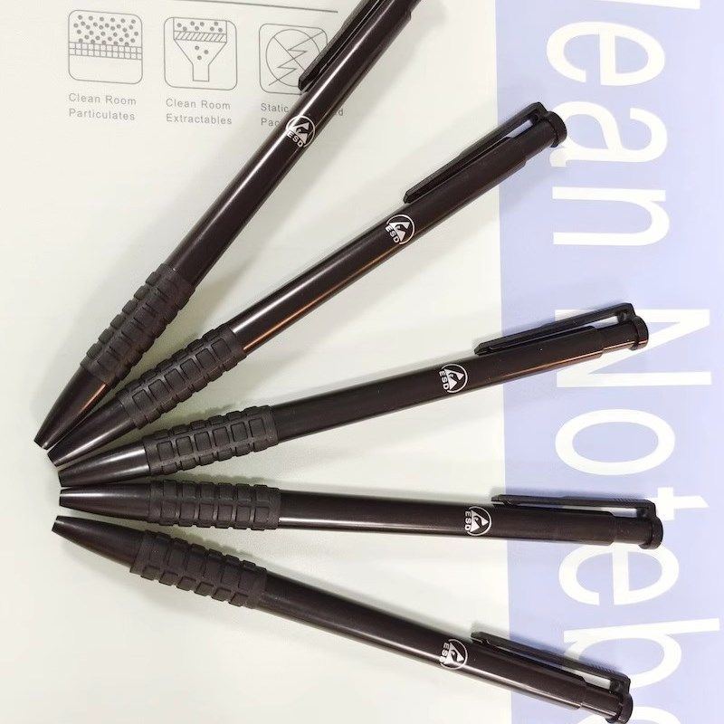 防静电圆珠笔洁净室无尘车间专用0.7mm黑色蓝色静电记录笔10支装,淘宝优惠券,粉丝福利购,淘宝优惠卷