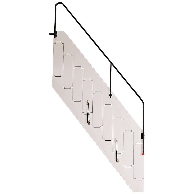 靠墙折叠楼梯家用阁楼室内伸缩整体梯子侧面贴墙复式公寓车库木梯,淘宝优惠券,粉丝福利购,淘宝优惠卷