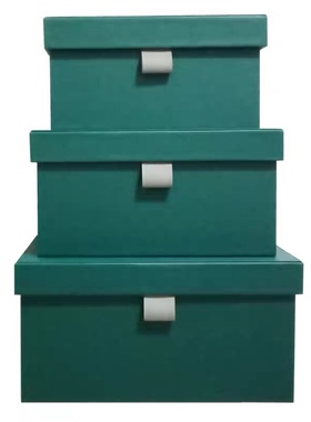 样板房间衣柜收纳箱衣帽间家用收纳盒皮质整理箱储物盒摆装饰设件