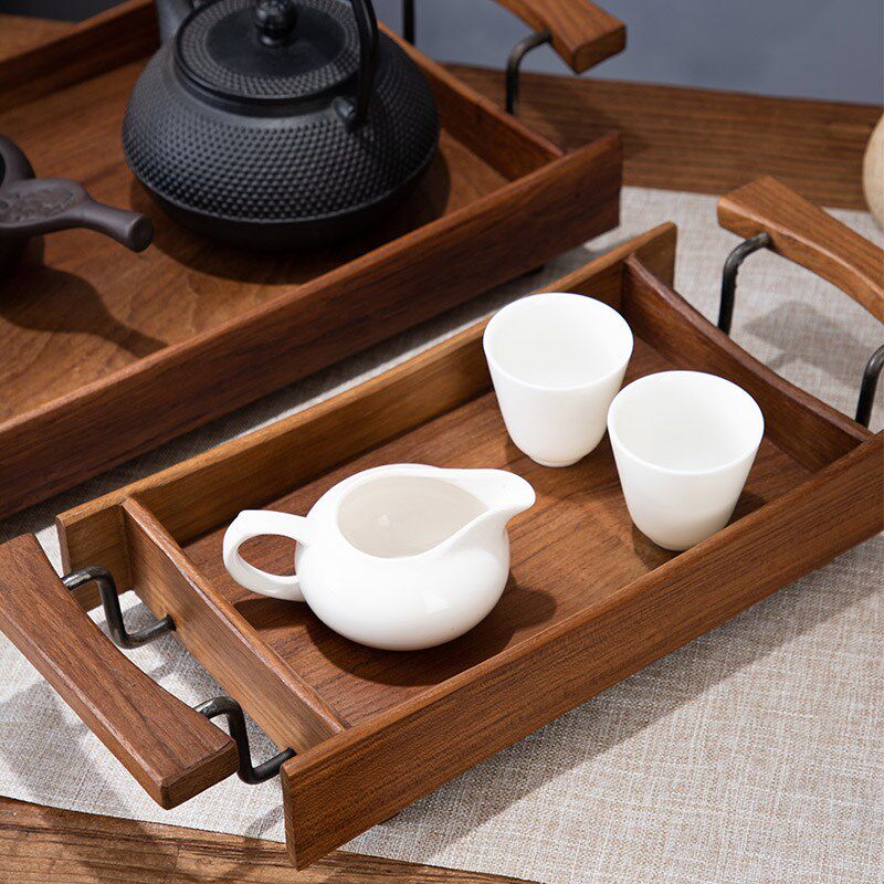 泰国复古长方形茶具托盘中式干泡茶盘家用实木糖果零食盘水果盘子,淘宝优惠券,粉丝福利购,淘宝优惠卷