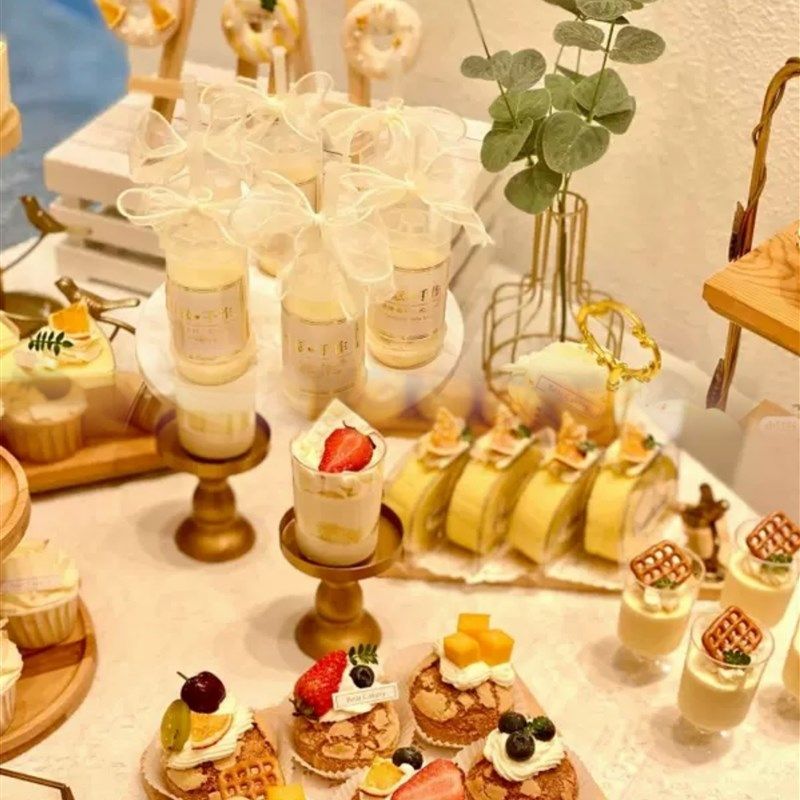 木质森系甜品台展示架茶歇摆台甜品架十件套商业摆台蛋糕架子节日,淘宝优惠券,粉丝福利购,淘宝优惠卷