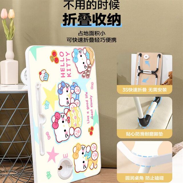 Cute bed small table desk dormitory student study table writing foldable table laptop stand