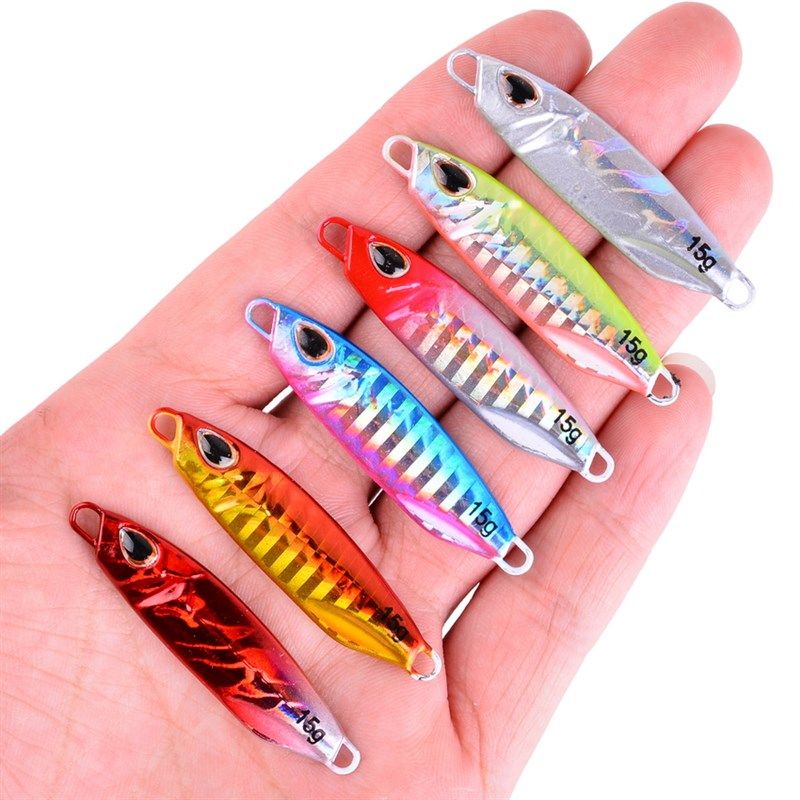 短版铁板6只路亚饵岸投海钓包铅鱼鱼饵远投翘嘴鲅鱼鲈鱼垂钓假饵,淘宝优惠券,粉丝福利购,淘宝优惠卷