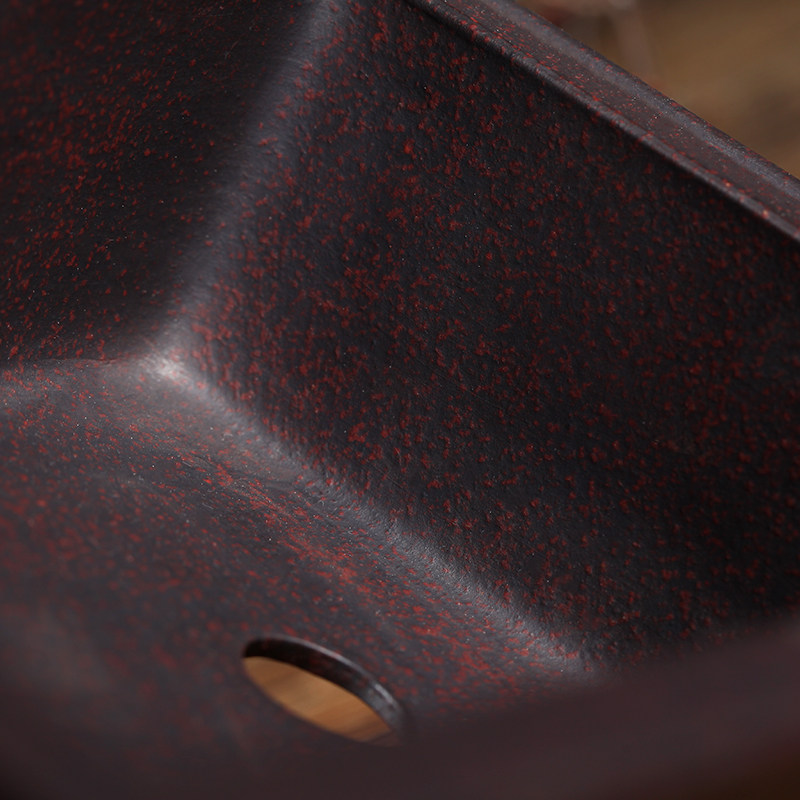 玖紫轩宜兴精品原矿紫砂花盆名家手工制作古红泥马槽盆长方瓢口盆,淘宝优惠券,粉丝福利购,淘宝优惠卷