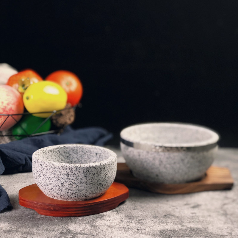 三聪石锅日韩式天然石头餐具餐厅饭店韩国料理拌饭专用石锅石碗,淘宝优惠券,粉丝福利购,淘宝优惠卷