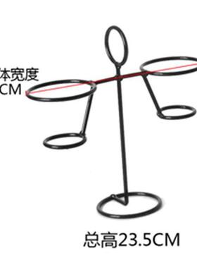 铁艺冰淇淋架甜筒蛋筒冰淇淋展示支架甜筒店展示架简约装饰底座架