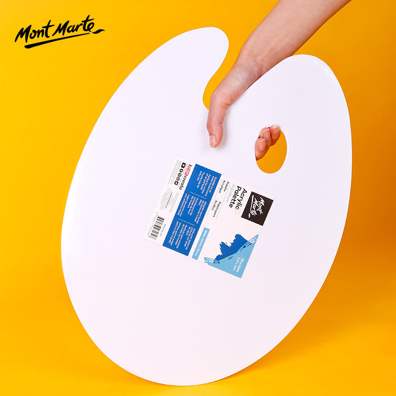 蒙玛特塑料调色盘绘画圆形方形丙烯水粉水彩颜料盘儿童diy调色板,淘宝优惠券,粉丝福利购,淘宝优惠卷