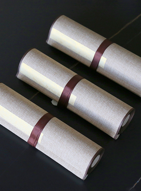 新中式卷轴书卷笔托假书托盘组合摆件客厅茶几书房样板间软装饰品