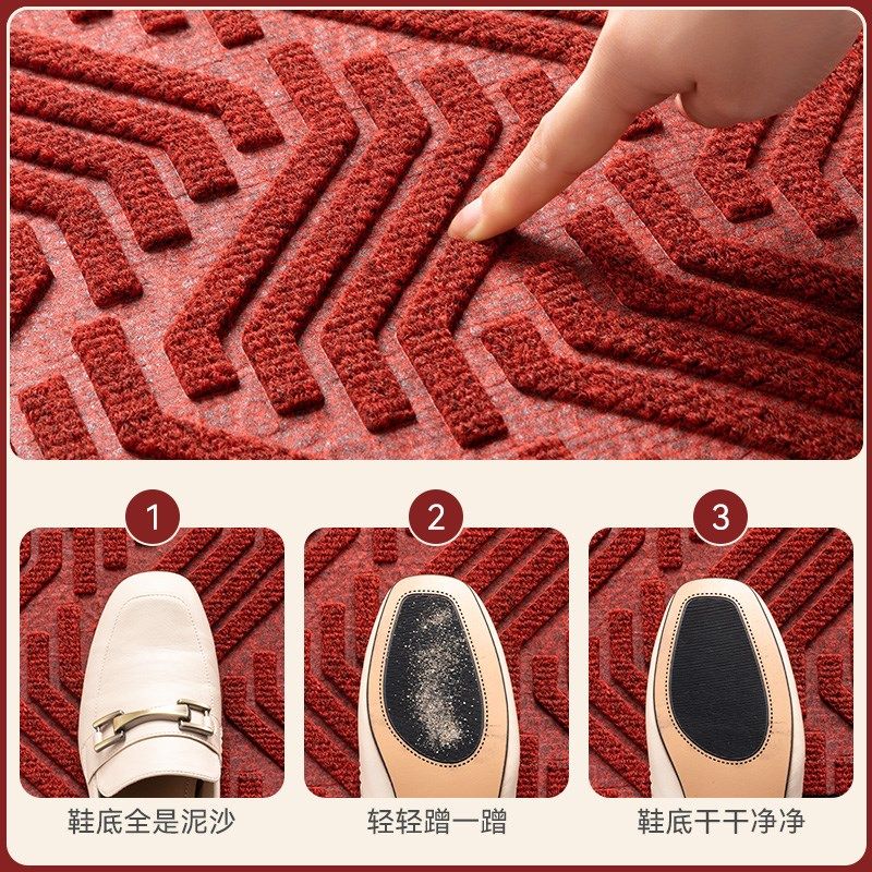 高级别墅加厚入户门地垫家用大门口垫子室外进门地毯门垫防滑脚垫,淘宝优惠券,粉丝福利购,淘宝优惠卷