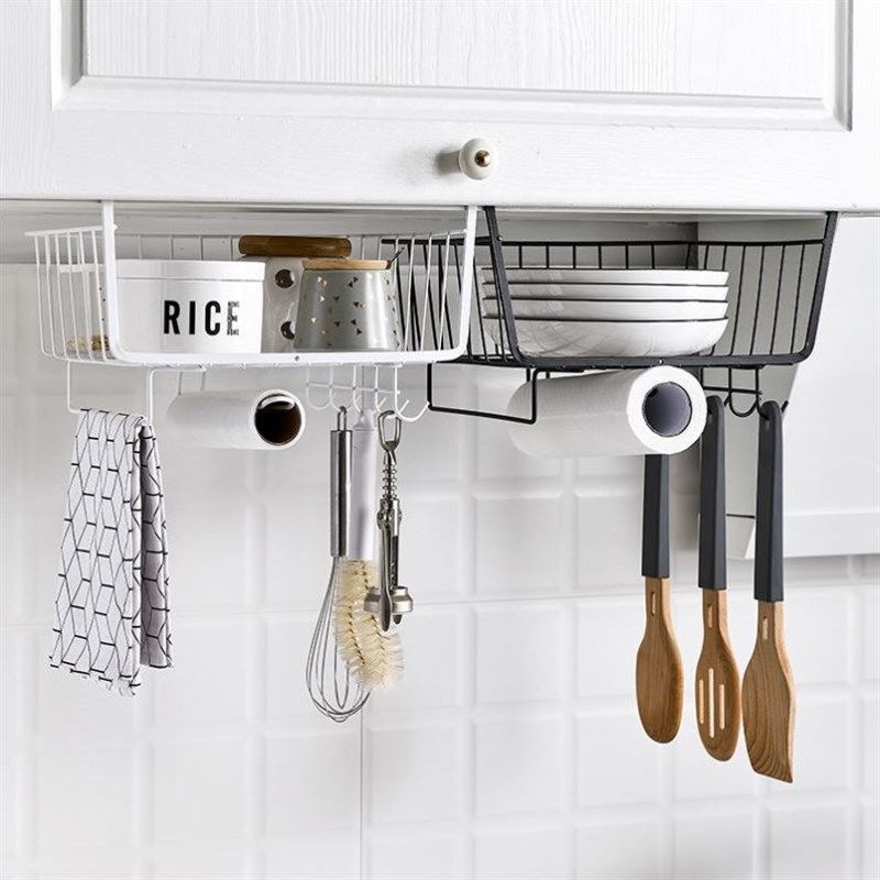 厨房置物架橱柜下挂架衣柜收纳架杂物收纳挂篮大学生宿舍寝室神器,淘宝优惠券,粉丝福利购,淘宝优惠卷