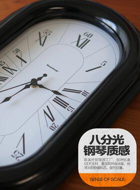 啵乔botro法式中古覆古静音钟表挂钟客厅2024新款简约现代时钟