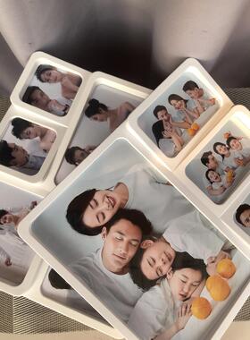 影楼创意相框组合简约多四宫格五宫格相架婚纱照儿童宝宝摆台定制