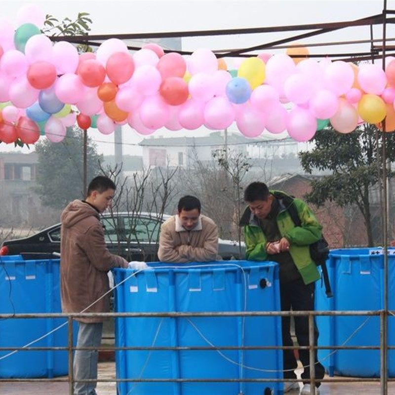 折叠鱼池锦鲤暂养池鱼虾龟比赛水池移动养鱼箱鱼苗繁殖海鲜圆方形,淘宝优惠券,粉丝福利购,淘宝优惠卷