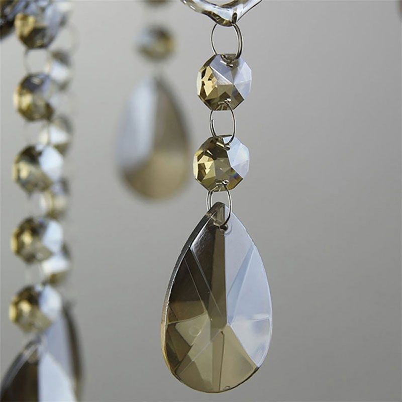 奥灯欧式干邑色水晶吊灯客厅卧室温馨浪漫玻璃灯具创意餐厅灯1282,淘宝优惠券,粉丝福利购,淘宝优惠卷