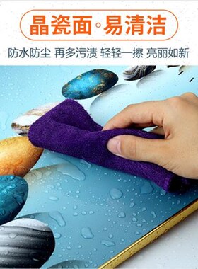 电子钟表挂钟客厅家用时尚创意免打孔挂墙表万年历2023年新款时钟