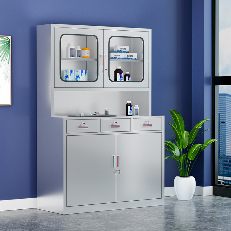 304不锈钢更衣柜文件柜诊所西药柜无菌工厂收纳柜学校食堂碗盘柜,淘宝优惠券,粉丝福利购,淘宝优惠卷