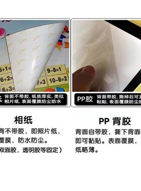 绿色竹子竹林风景壁画客厅卧室自然风光装饰画书房护眼自粘贴画