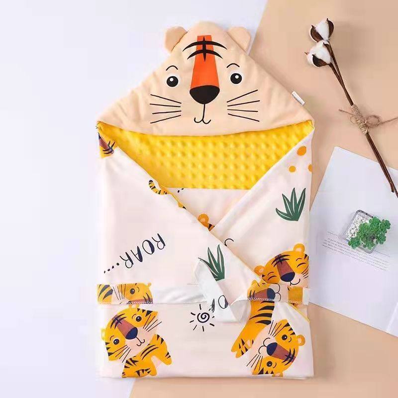 婴儿豆豆绒包被安抚被秋冬加厚豆豆绒大尺寸抱被春秋纯棉宝宝盖毯,淘宝优惠券,粉丝福利购,淘宝优惠卷