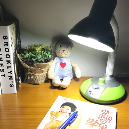 宝视达LED护眼台灯可调光学生办公儿童阅读书桌白炽灯卧室床头灯 - 图0