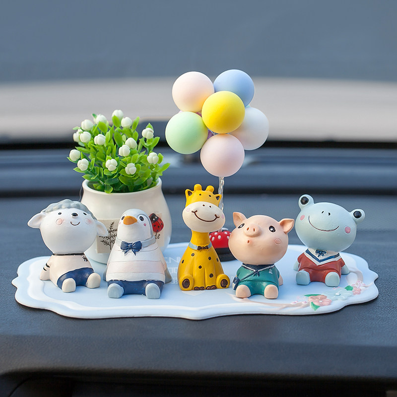 新款汽车摆件卡通动物车内饰品摆件装饰用品大全男女高档个性创意,淘宝优惠券,粉丝福利购,淘宝优惠卷