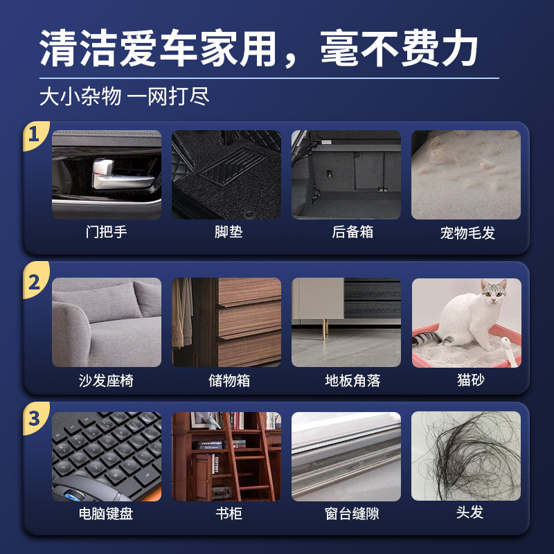 无线车载吸尘器手持小型车用超强吸力汽车大吸力车内专用迷你家用,淘宝优惠券,粉丝福利购,淘宝优惠卷