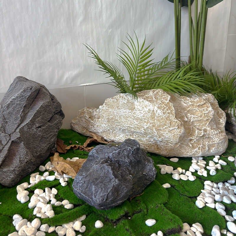 仿真石头造景摆件庭院玻璃钢雕塑草坪公园井盖园林景观装饰假石头,淘宝优惠券,粉丝福利购,淘宝优惠卷