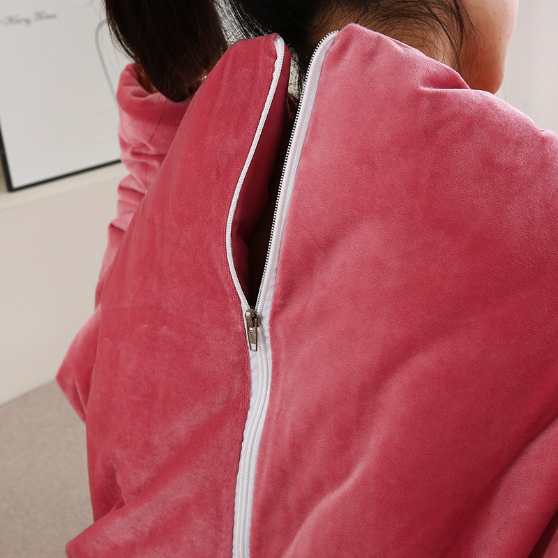 加厚办公室可穿抱枕懒人被有袖子儿童防踢被学习车载沙发冬季折叠,淘宝优惠券,粉丝福利购,淘宝优惠卷