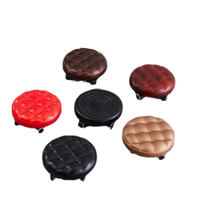 拆快递小凳子家用带轮擦地小椅子滑轮美缝凳矮凳旋转美甲修脚圆凳,淘宝优惠券,粉丝福利购,淘宝优惠卷