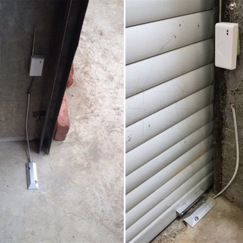 Shop garage rolling shutter door anti-theft device facade anti-theft alarm household rolling shutter door alarm device security