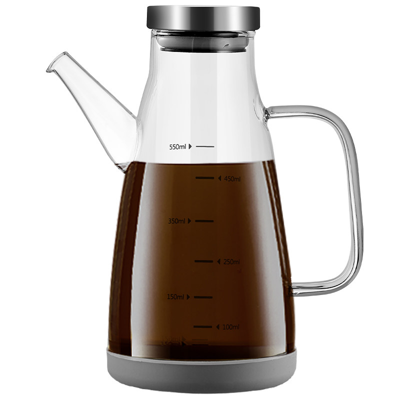 酱油瓶玻璃厨房调料瓶酱油醋专用料酒瓶家用防漏定量油壶醋壶套装,淘宝优惠券,粉丝福利购,淘宝优惠卷