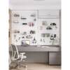 Metal perforated board custom entry door porch balcony desk wall storage rack wall magnetic storage rack accessories