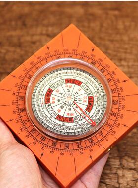 三寸红外线全自动十字激光罗盘高精度专业初学罗经仪随身